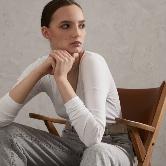 Brunello Cucinelli 100% cashmere sweater with molini beads tasso brand new - Picture 2 of 5